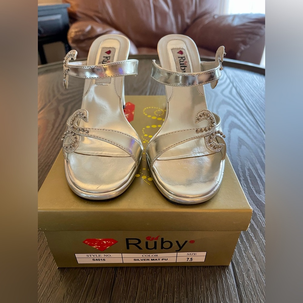 Silver Women's Sandals